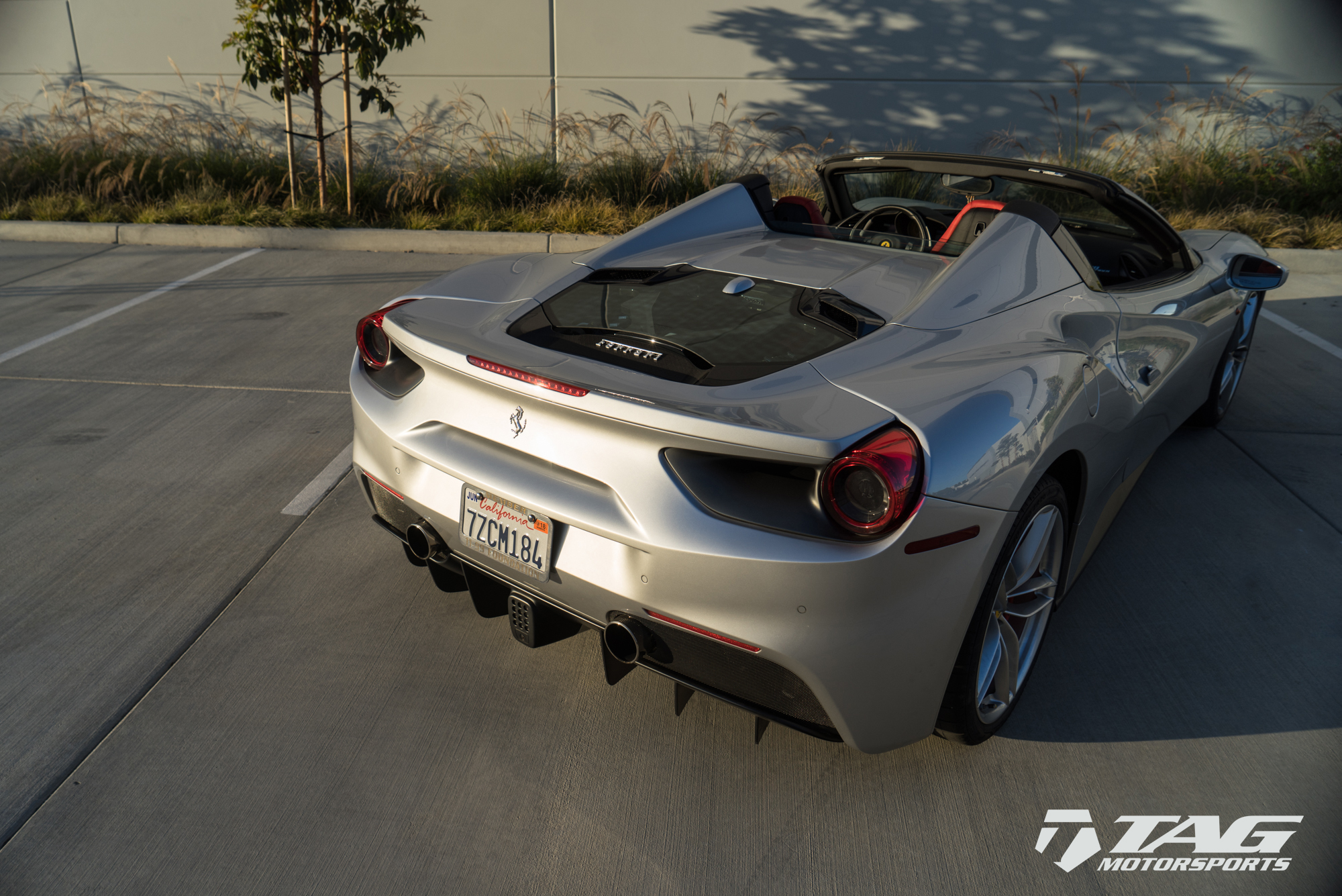 New Product Capristo Glass Engine Cover For The 488 Spider Tag