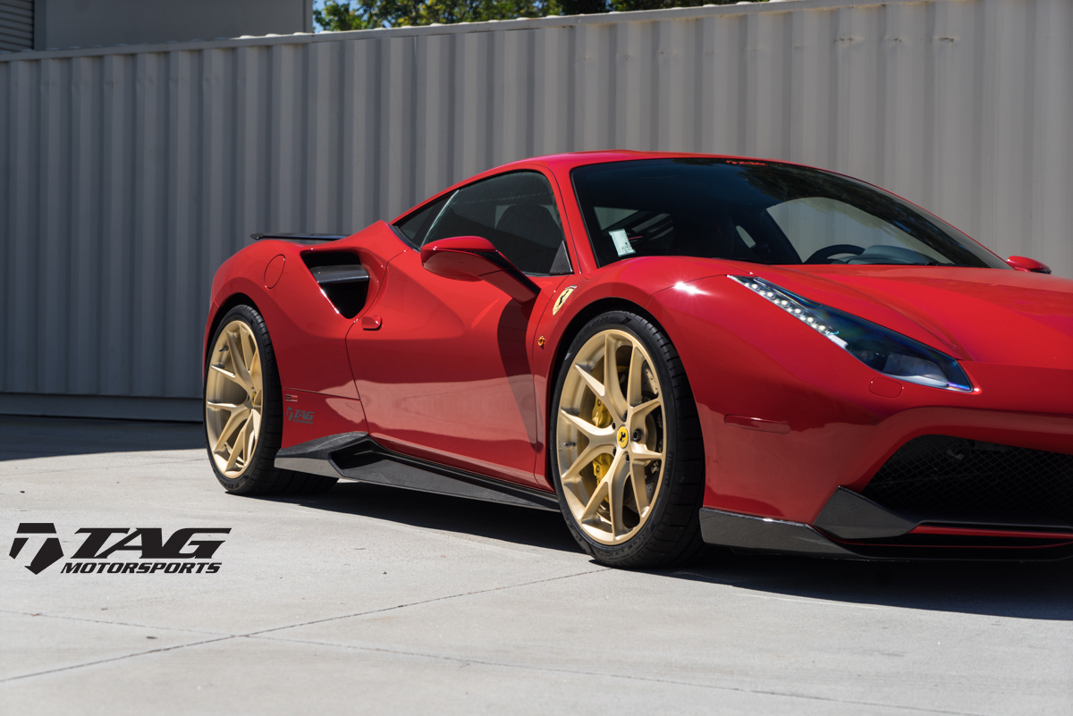Ferrari 488gtb Hre P101 All The Carbon Gold Standard