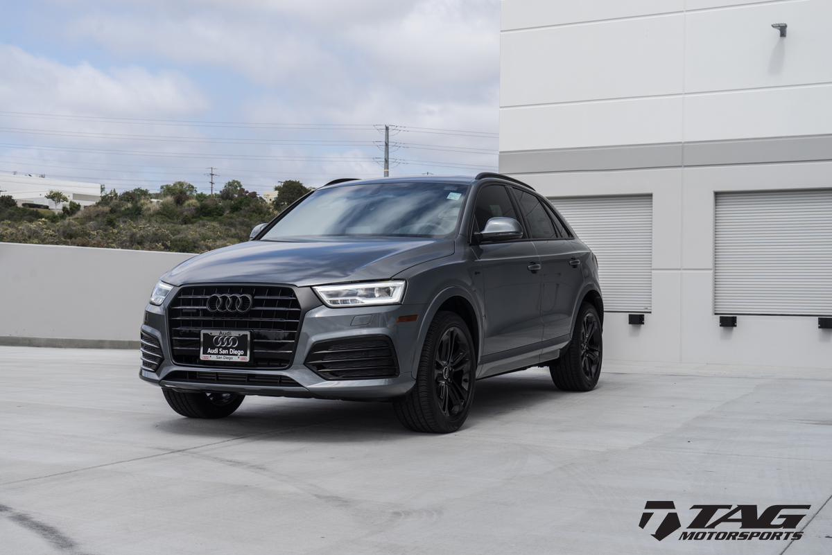 Q3 With a crispy Blackout Cosmetic Package // TAG Motorsports.