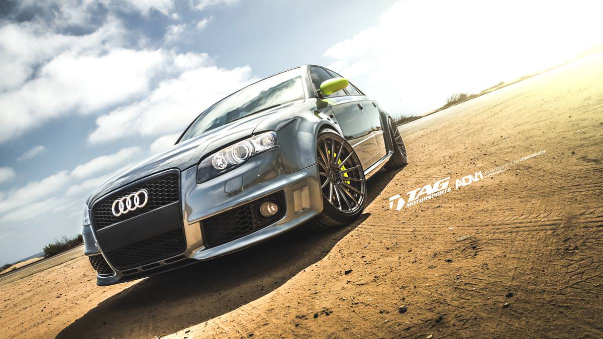 Verde Scandal + Daytona Grey / Audi RS4 on ADV Wheels / TAG Motorsports