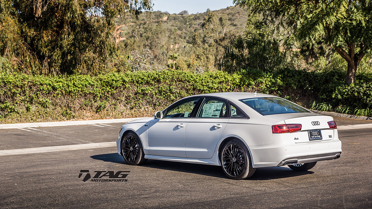 2016 Facelift A6 3.0T undergoes TAG Black-Out Package for Audi San Diego