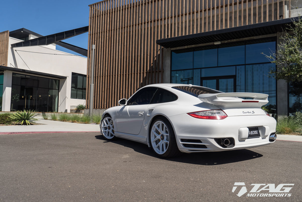 White R$ 99 White on White 997.2 TTS+ TechArt Noselift, HRE's & AWE = Perfection ...