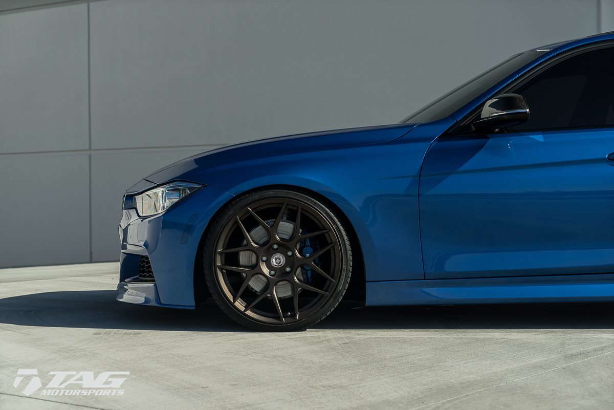 Estoril Blue meets HRE Satin Bronze // TAG Motorsports