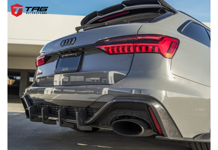 1016 Industries Aero Rear Diffuser for C8 Audi RS6 | TAG Motorsports