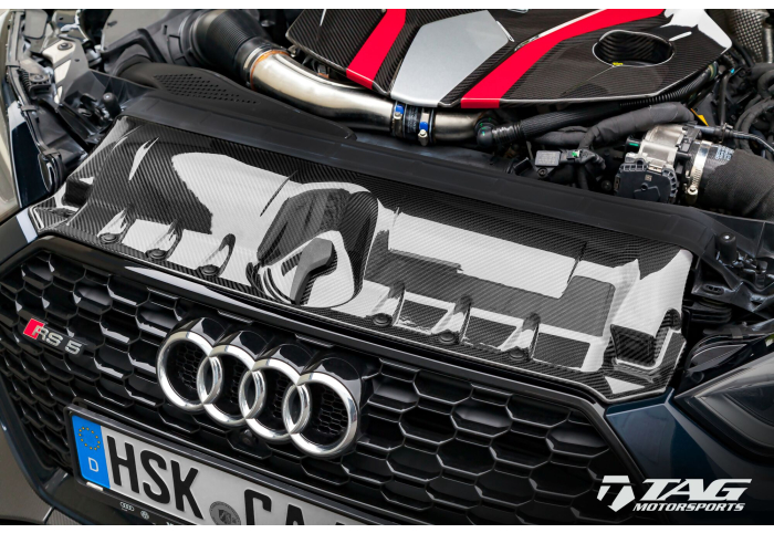 Capristo Carbon Fiber Lock Cover for Audi B9 RS5