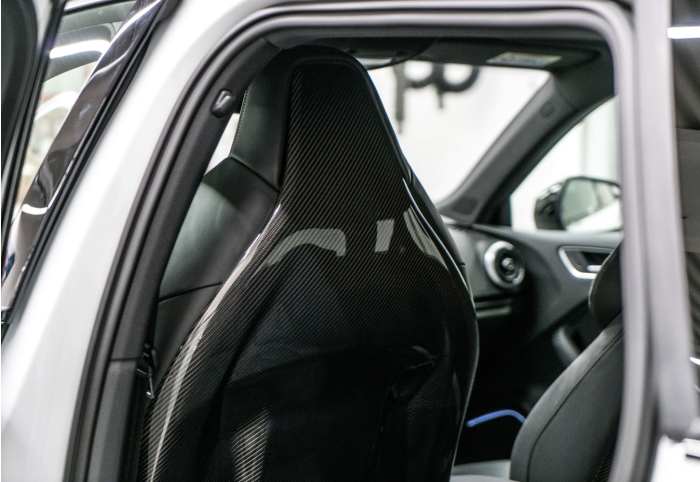 ABT Carbon Backside Front Seat Covers for B9 RS 5