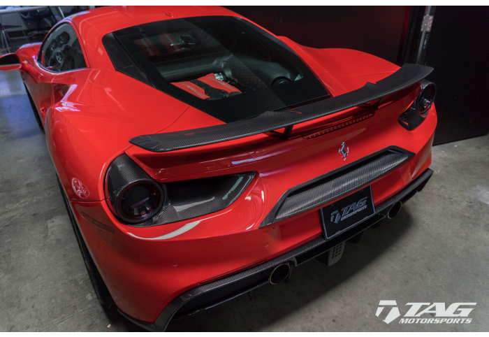Novitec Rosso 488 Rear Wing