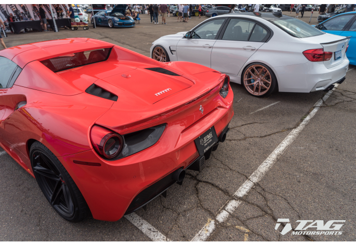 Novitec Rosso 488 Rear Lip Spoiler - TAG Motorsports