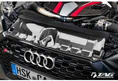 Capristo Carbon Fiber Lock Cover for Audi B9 RS5