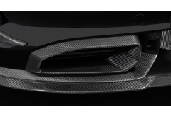 BRABUS Carbon Center Front Facia Inserts for Taycan Turbo / S