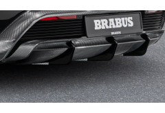 BRABUS Carbon Rear Bumper Insert for Taycan Turbo / S