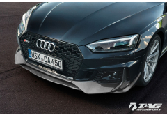 Capristo Carbon Fiber Front Spoiler for Audi B9 RS5