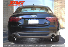 AWE Tuning Audi A5 2.0T Catback Dual Exhaust System Coupe/Cabrio
