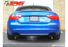 AWE Tuning Audi A5 2.0T Catback Quad Exhaust System Coupe/Cabrio