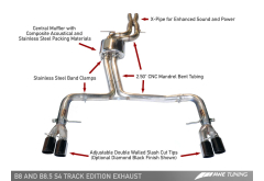 AWE Tuning Audi B8.5 S4 Track Edition Exhaust System