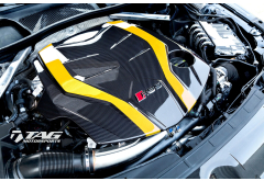Capristo Carbon Fiber Engine Cover for Audi B9 RS5