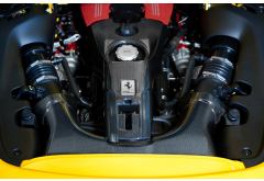Capristo Carbon Lock Cover for Ferrari F8 / 488