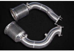 Capristo 200 Cell Sport Cat Downpipes for Audi RS Q8