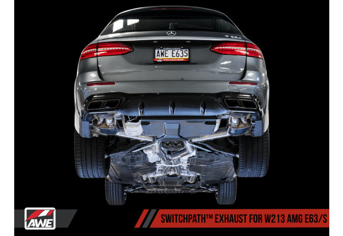 E63 hot sale amg exhaust