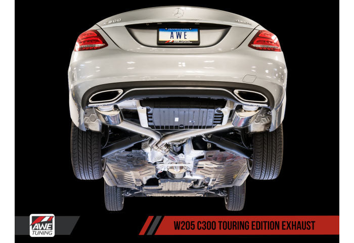 AWE Tuning Mercedes-Benz W205 C300 Exhaust Suite