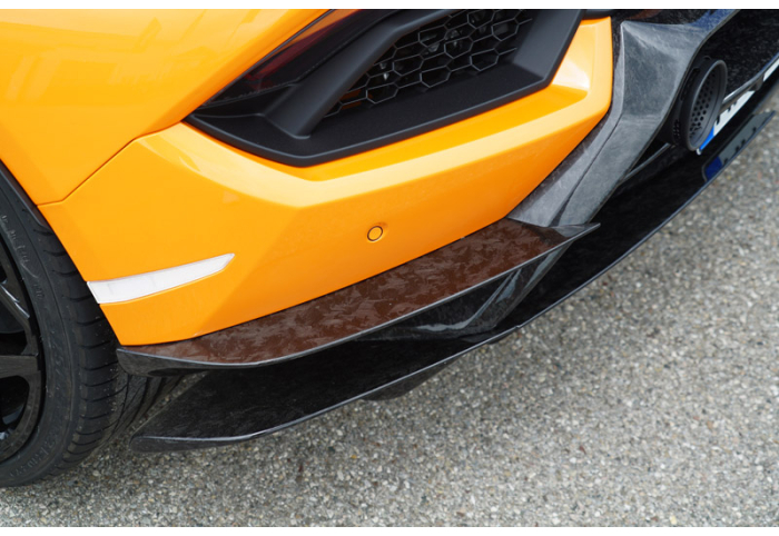 Novitec Huracan Performante Forged Carbon Upper Rear Diffuser Attachments -  TAG Motorsports
