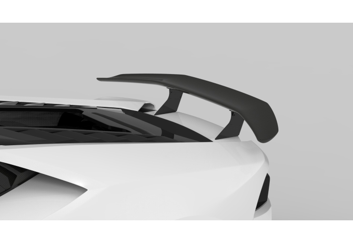 1016 Renato V2 Rear Wing w/ Base for Huracán EVO | TAG Motorsports