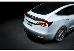Vorsteiner VOLTA Aero Model 3 Decklid Spoiler in Carbon Fiber