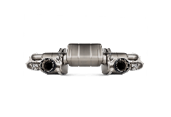 Akrapovic Slip-On Race Exhaust System (Ti) for 718 GT4 / Spyder / GTS 4.0L