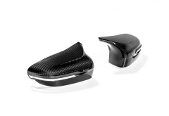 Akrapovic Carbon Fiber Mirror Cap Set (High Gloss) for BMW M5 (F90) / M8 (F91/F92/F93)