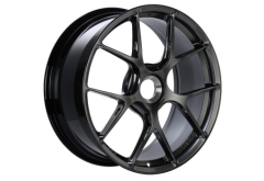 BBS FI-R Wheels (Set of 4) - F: 20x9 | R: 20x11.5 - for Porsche 991 Turbo / Turbo S (Center-Lock) - Diamond Black