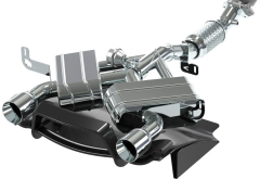Capristo ECE Valved Exhaust + Carbon Fiber Diffuser (CES3) for Alfa Romeo 4C (2014-2020)