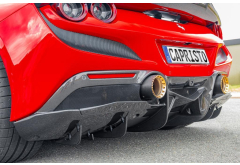 Capristo Carbon Fiber Rear Diffuser for Ferrari F8 Tributo / Spider (2020-2023)