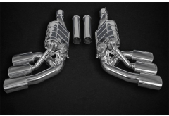Capristo ECE Valved Triple Mufflers (CES3) for Mercedes-AMG G63 (W463A) (2019-2024)