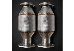 Capristo Sport Secondary Cats + Heat Shields for Ferrari Testarossa / 512 TR / 512 M (1984-1996)