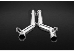 Capristo MidSilencer Spare Pipes for Mercedes-AMG C63 (W204) (2008-2015)