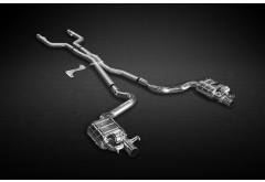 Capristo Valved Exhaust + MidPipes (OE Actuators) for Mercedes-AMG C63 / S (W205) (2015-2021)