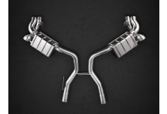 Capristo Valved Exhaust + MidPipes (OE Actuators) for Mercedes-AMG S63 / S560 Coupe (C217) (2015-2022)