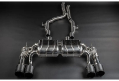 Capristo Valved Exhaust, MidSilencer/OPF Spare + Wicrom Tips (OE Actuators) for BMW M2 Competition / CS (F87) (2019-2021)