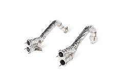 Akrapovic Link Pipe Set (Ti) for 718 GT4 / Spyder / GTS 4.0L