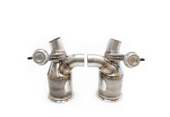Fabspeed Valvetronic Sport Cats for 991.2 GT2 RS