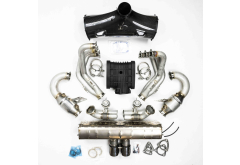 Dundon Motorsports D3 Street Header, 93mm Intake & Lifetime Muffler Power Package for Porsche 911 R (991.1, 2016)