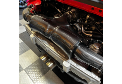 Dundon Motorsports Dual Reverse Cone Airbox for Stock Center Plenum for Porsche 911 GT3 RS (991, 2016-2019)