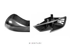 Eventuri Carbon Fiber Headlamp Race Duct for Audi 8V RS3 (2017-2020)