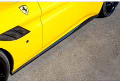 Carbon Side Panels Shown With Additional Fins