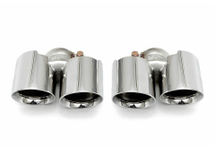 Fabspeed Deluxe Quad-Style Tips (Non-S / Non-PSE) for Porsche 911 (991) Carrera (2012-2016)
