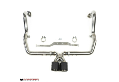 Fabspeed Maxflo Cat-Back Exhaust System for Porsche 718 Boxster / Cayman (2017+)
