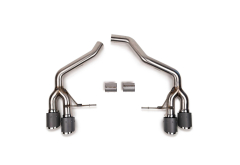Fabspeed Rear Slip-on Sport Exhaust for Porsche Macan S / GTS V6 (2019+)