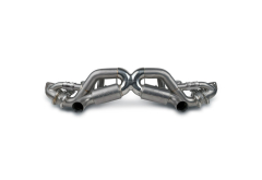 Fabspeed Titanium Valved X-Pipe Cat-Back Exhaust System for Porsche 718 GT4 RS (2022+)