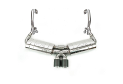 Fabspeed TrackTec Valved Bypass Exhaust System for Porsche 981 Boxster / Cayman (2013-2016)
