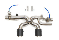 Fabspeed Valved Center Muffler Bypass X-Pipe (PSE Only) for Porsche 911 (991.2) Carrera (2017-2019)